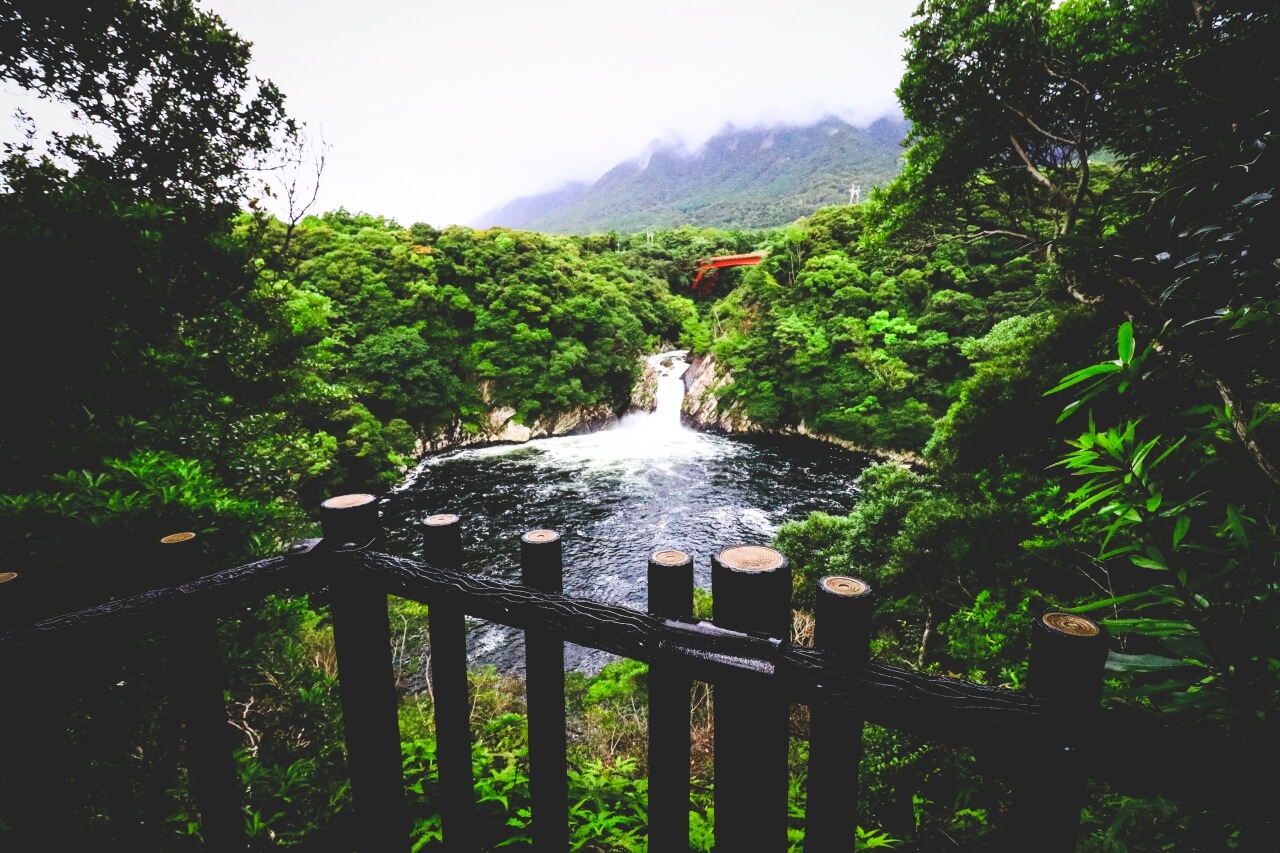鹿児島のトローキの滝