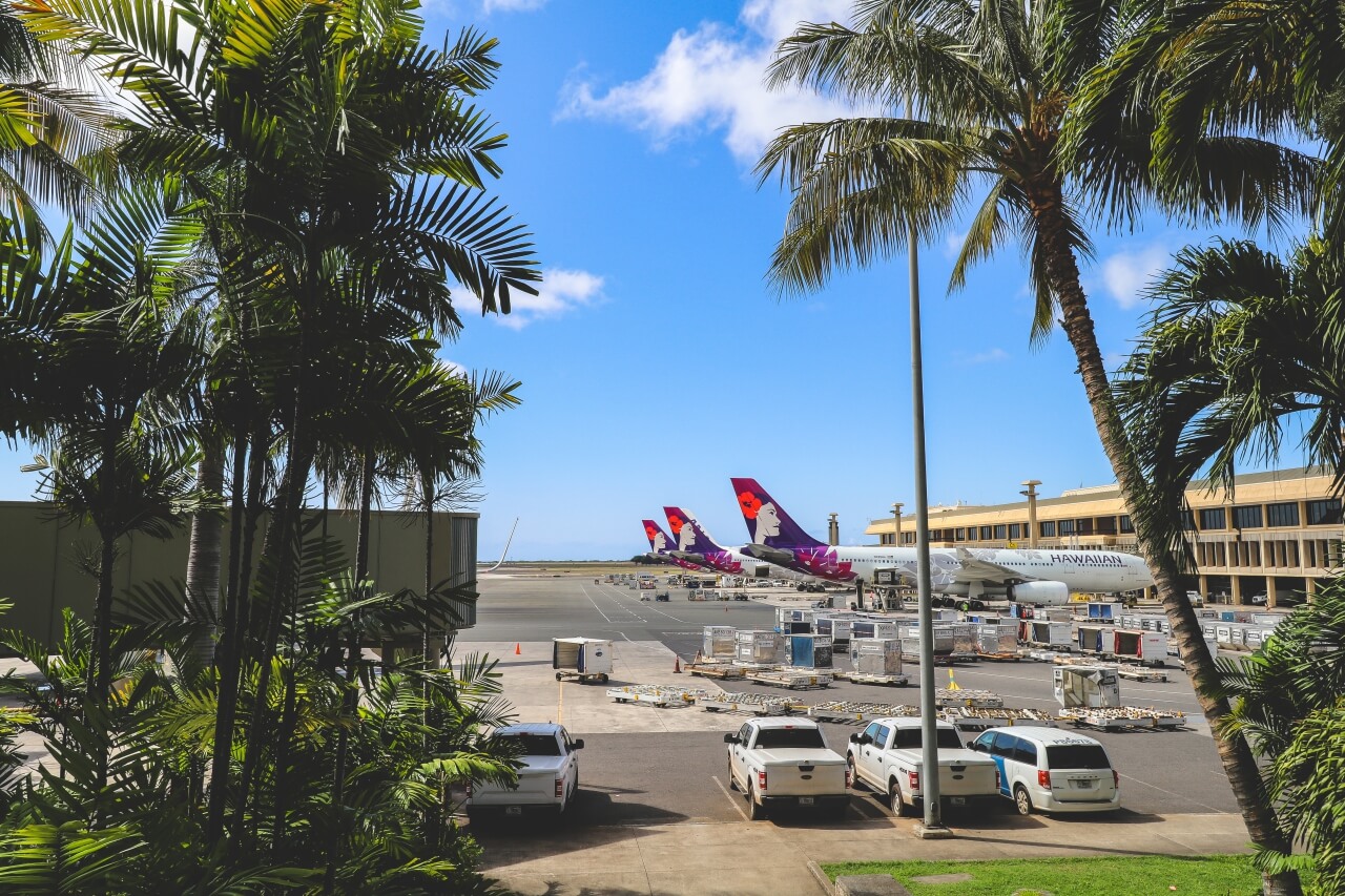 ハワイの空港