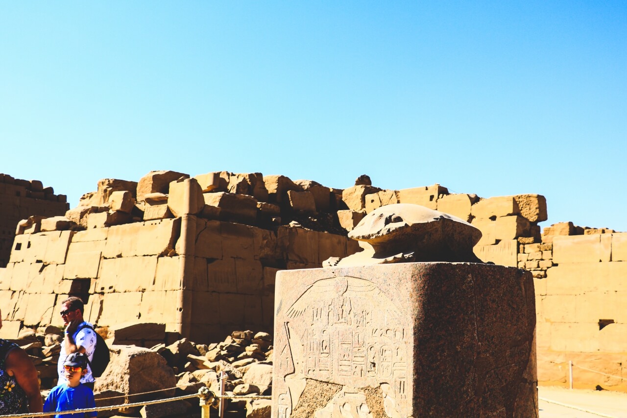 エジプトのカルナック神殿