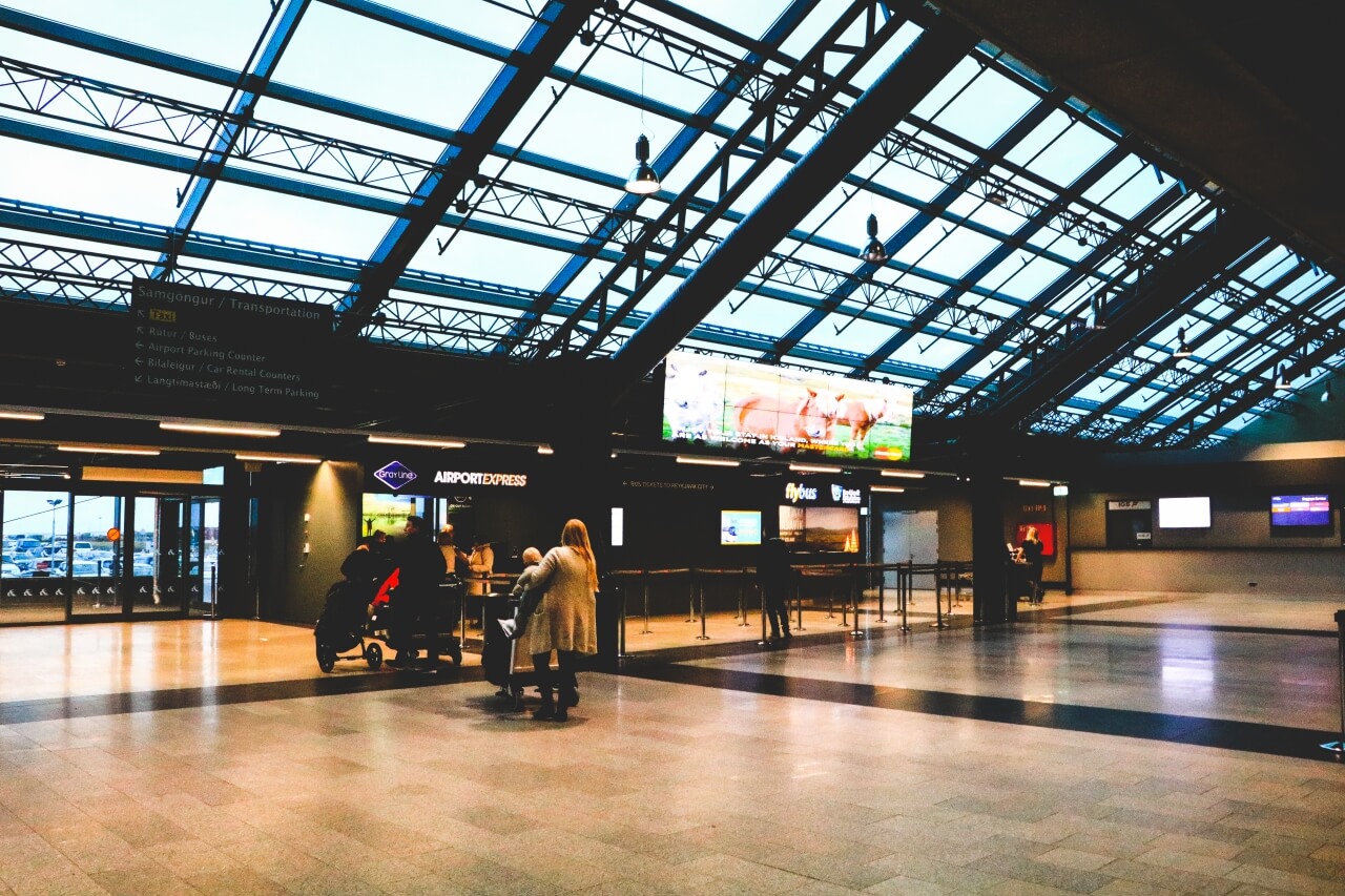 アイスランドの空港