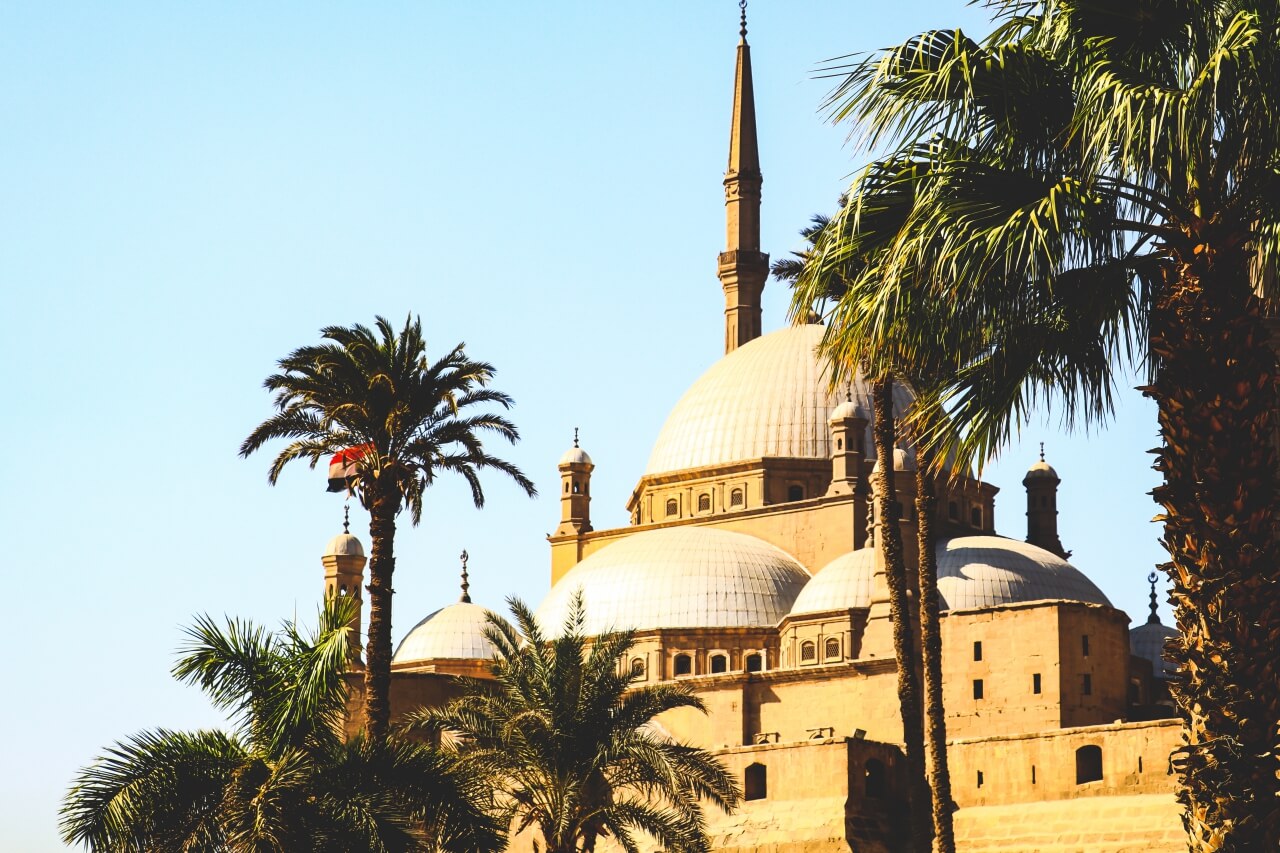 エジプトのムハンマドアリーモスク