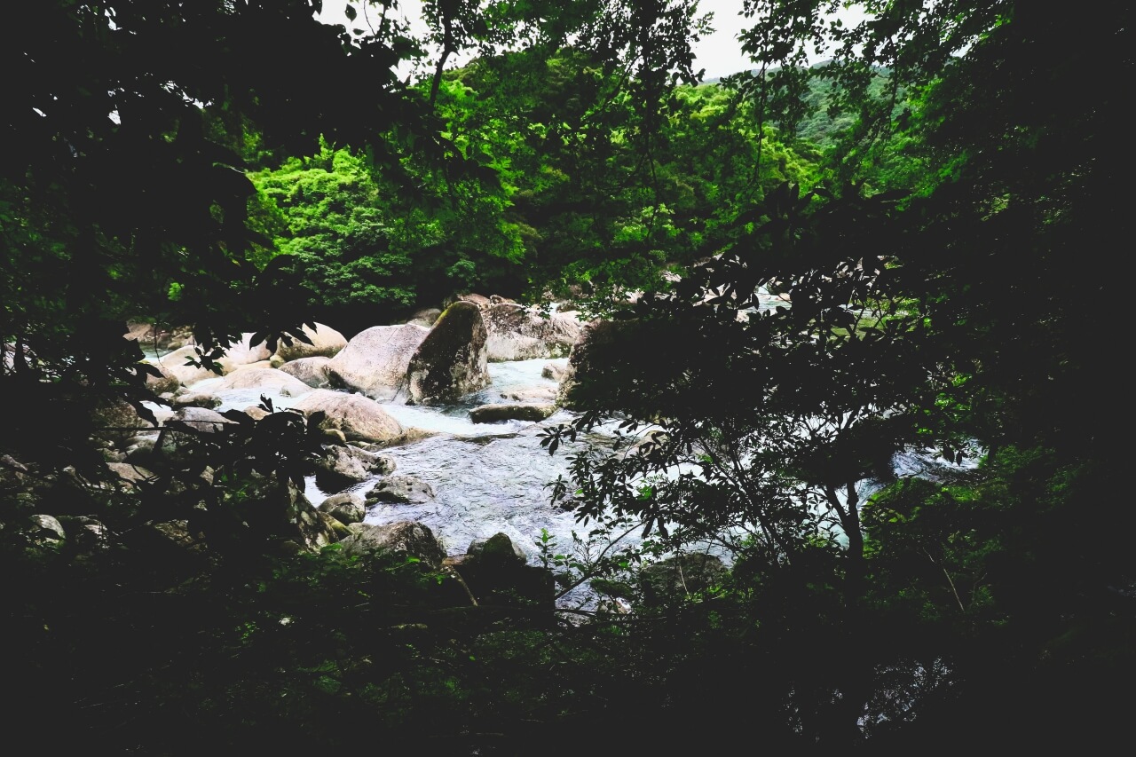 鹿児島の横河渓谷