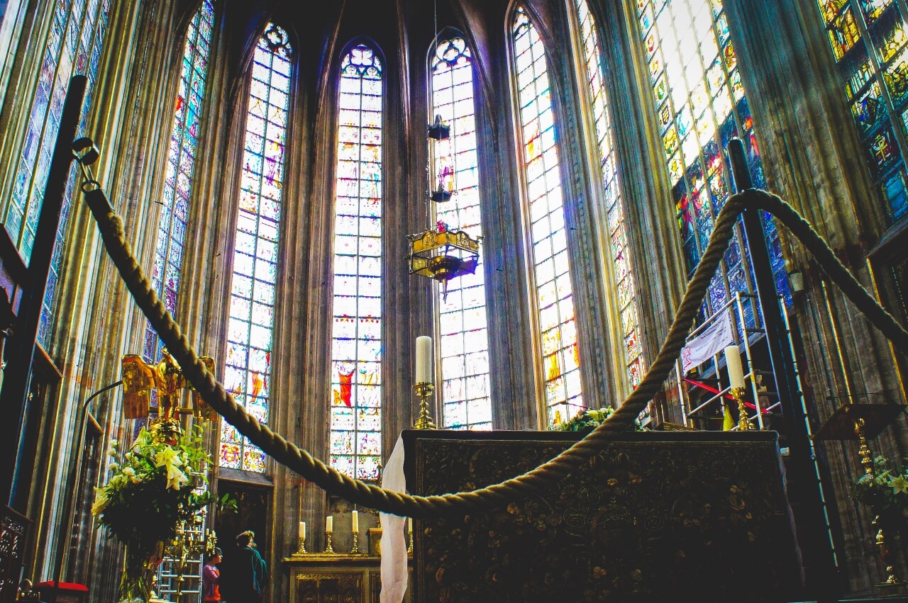 ベルギーのノートルダムデュサブロン教会
