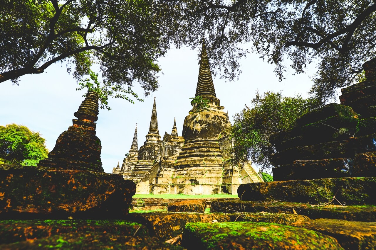 タイのワットプラシーサンペット寺院