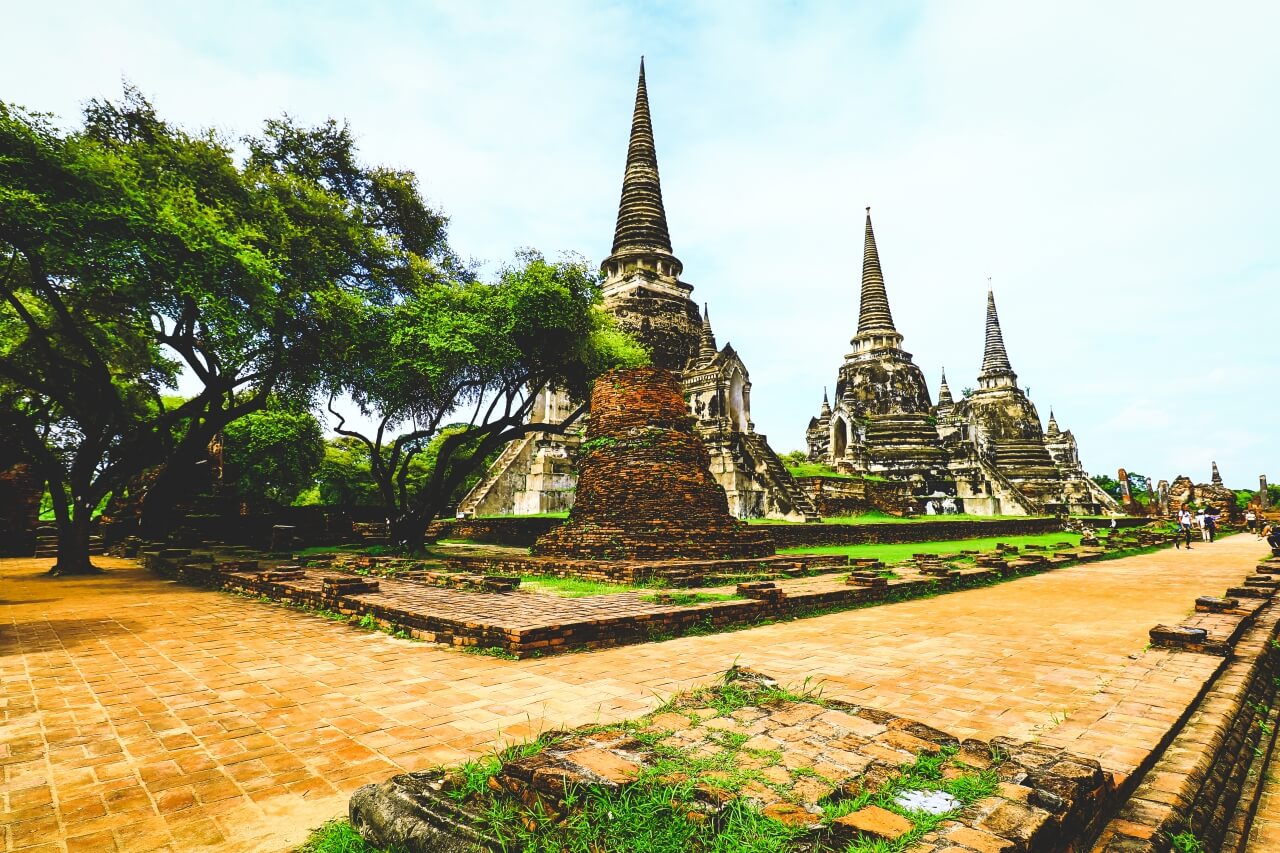 タイのワットプラシーサンペット寺院