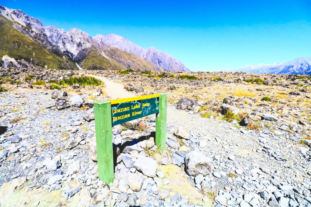 ニュージーランドのアオラキマウントクック国立公園