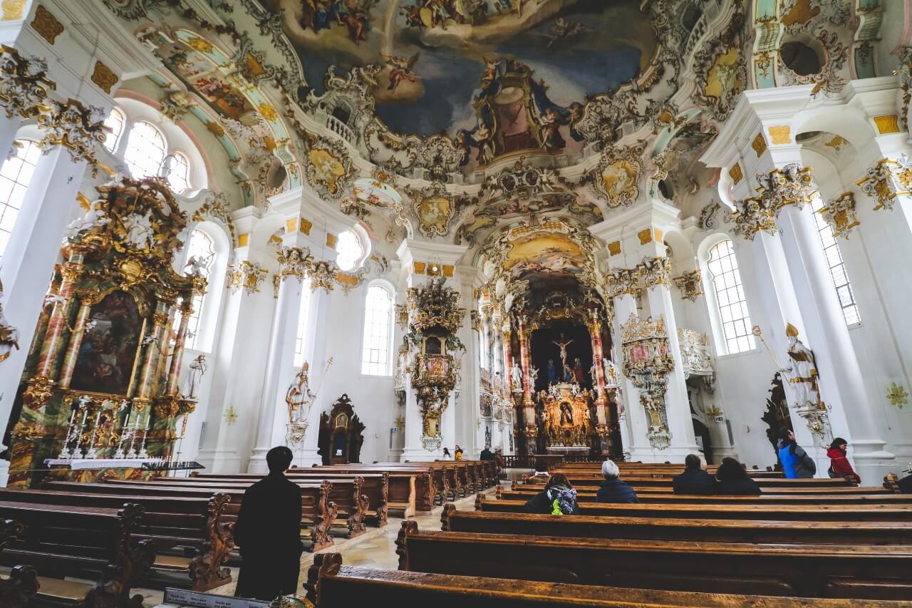 ドイツのヴィース巡礼教会