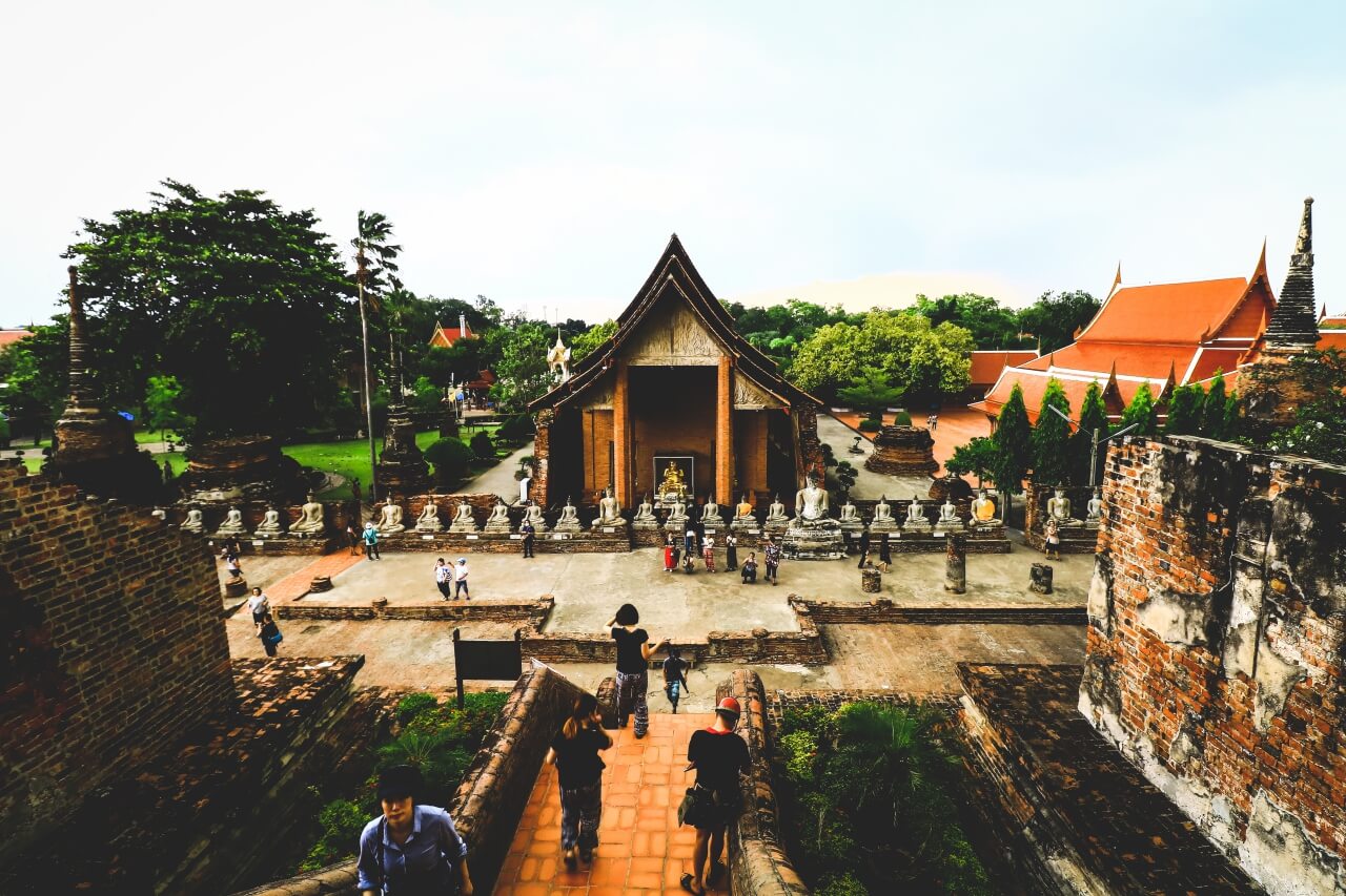 タイのワットヤイチャイモンコン寺院