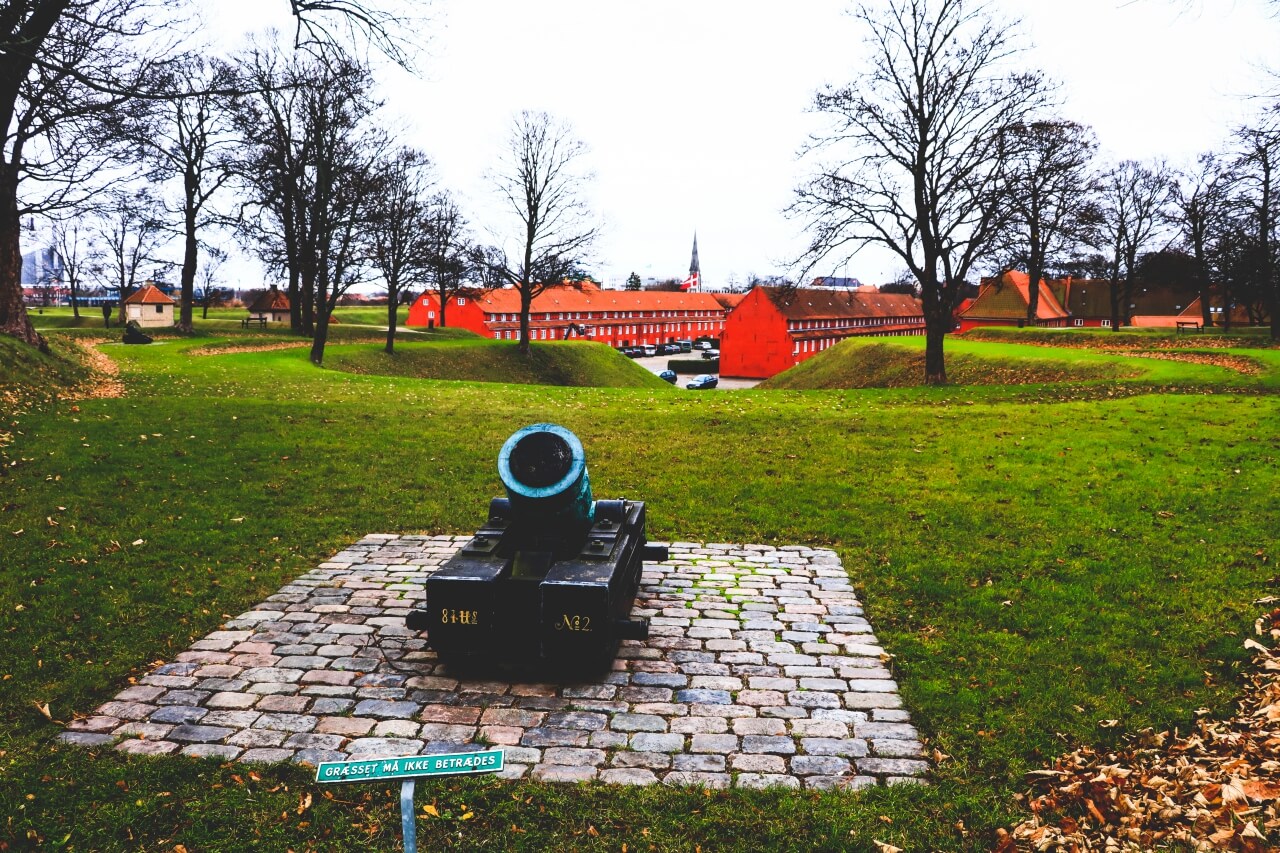 デンマークのカステレット要塞