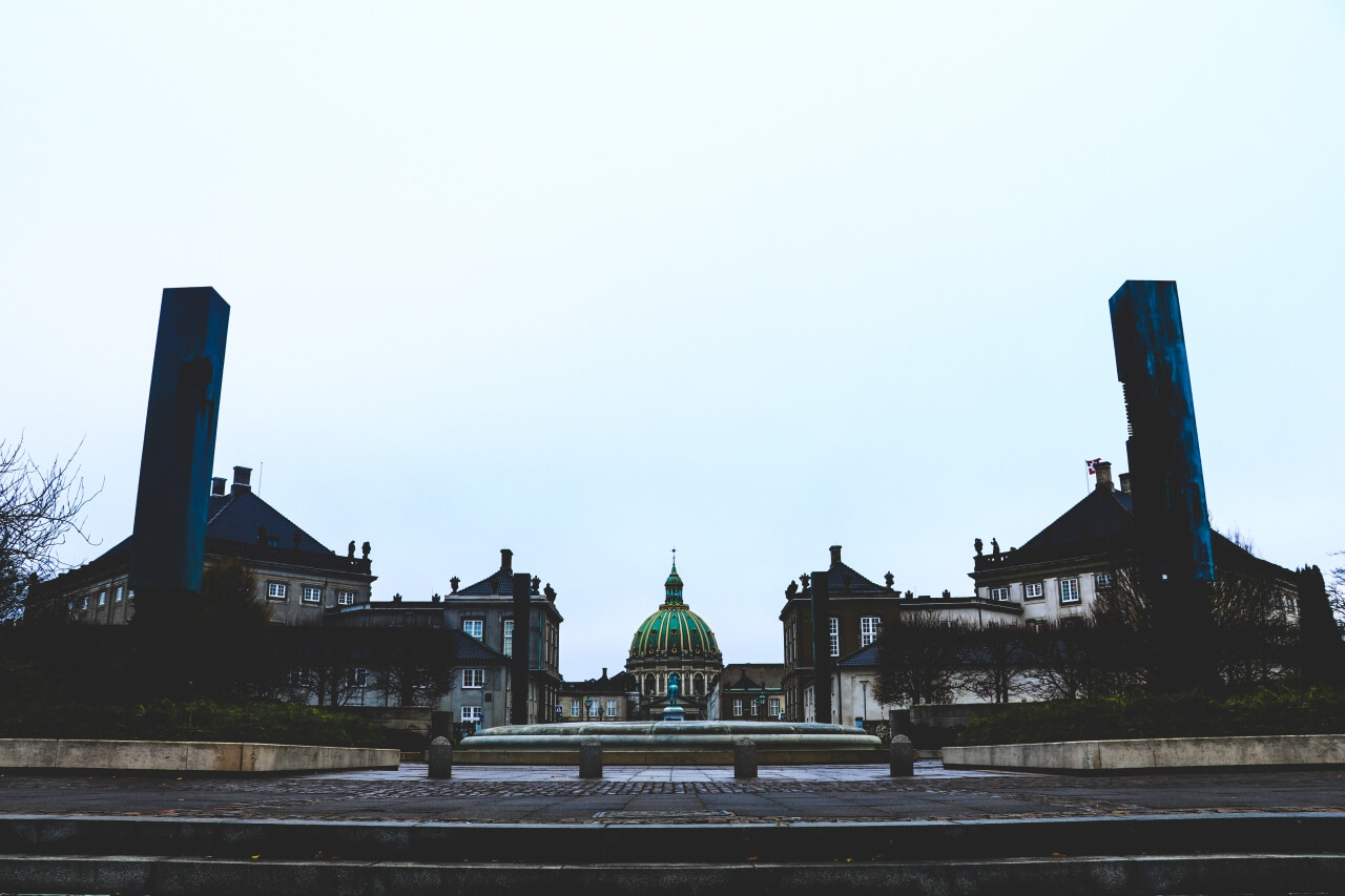 デンマークのアマリエンボー宮殿
