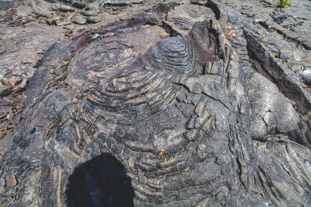 ハワイのハワイ火山国立公園