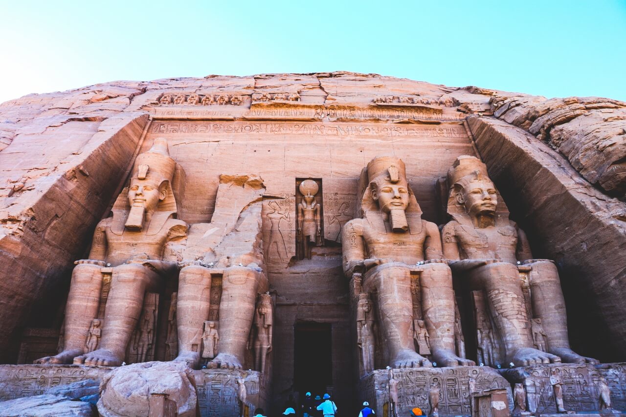 エジプトのアブシンベル神殿