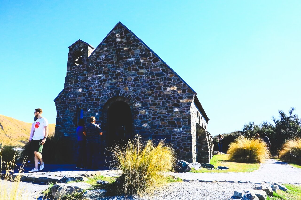 ニュージーランドの善き羊飼いの教会