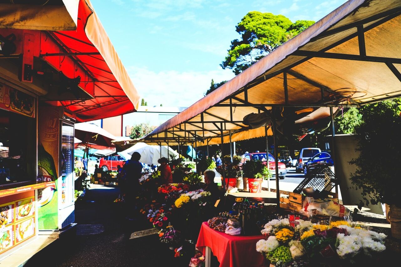 クロアチアの市場